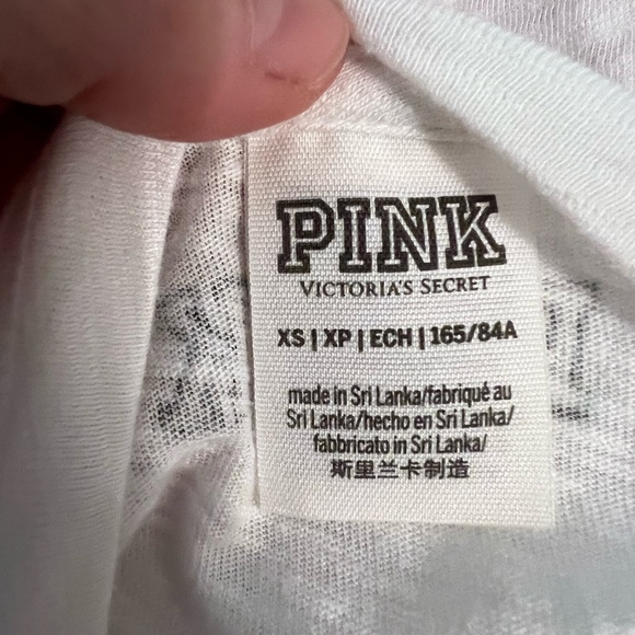 PINK Victoria’s Secret Resting Witch Face Halloween Party Long Sleeve Shirt XS - Picture 3 of 6